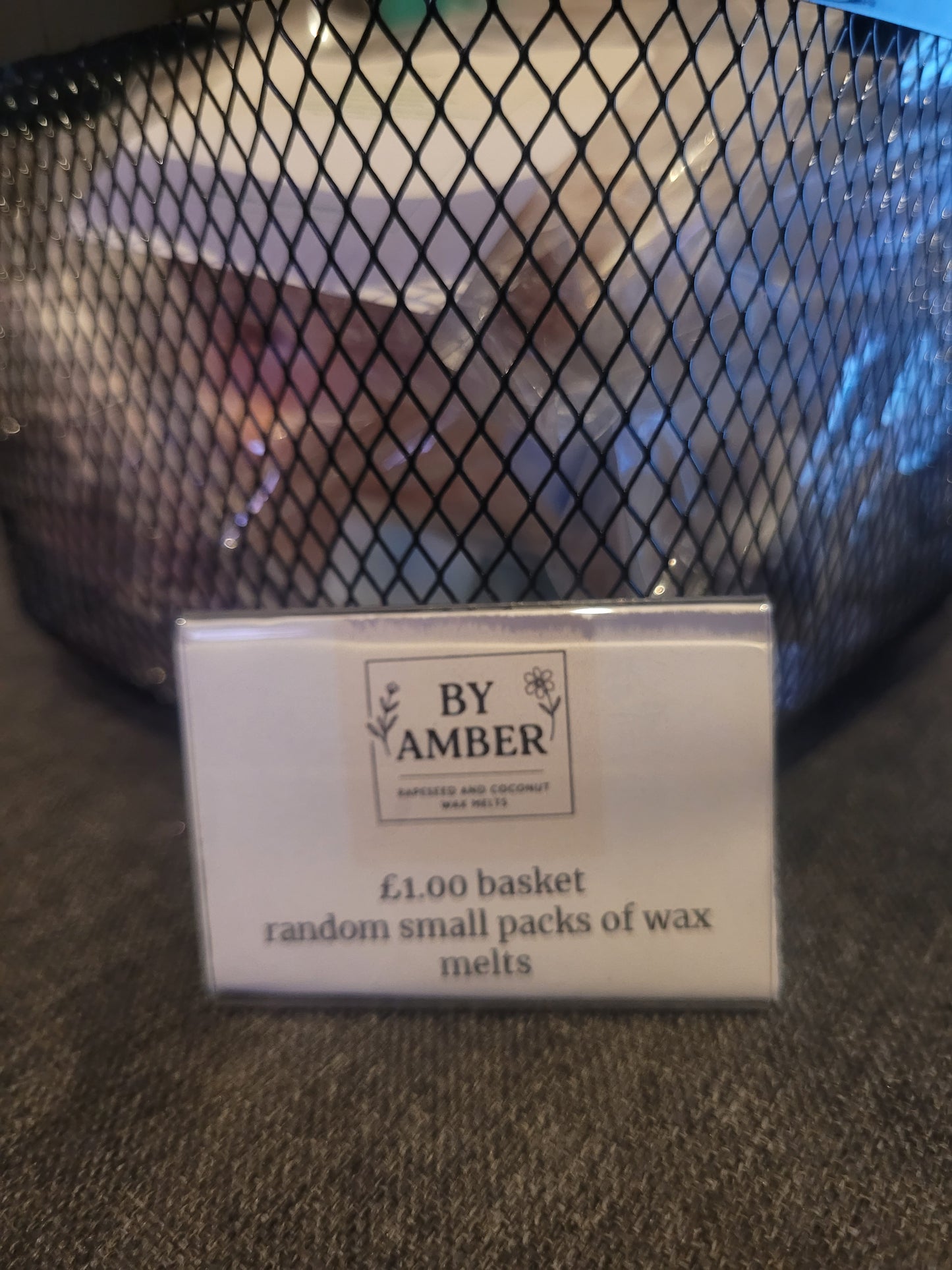 £1 Wax Melt random basket