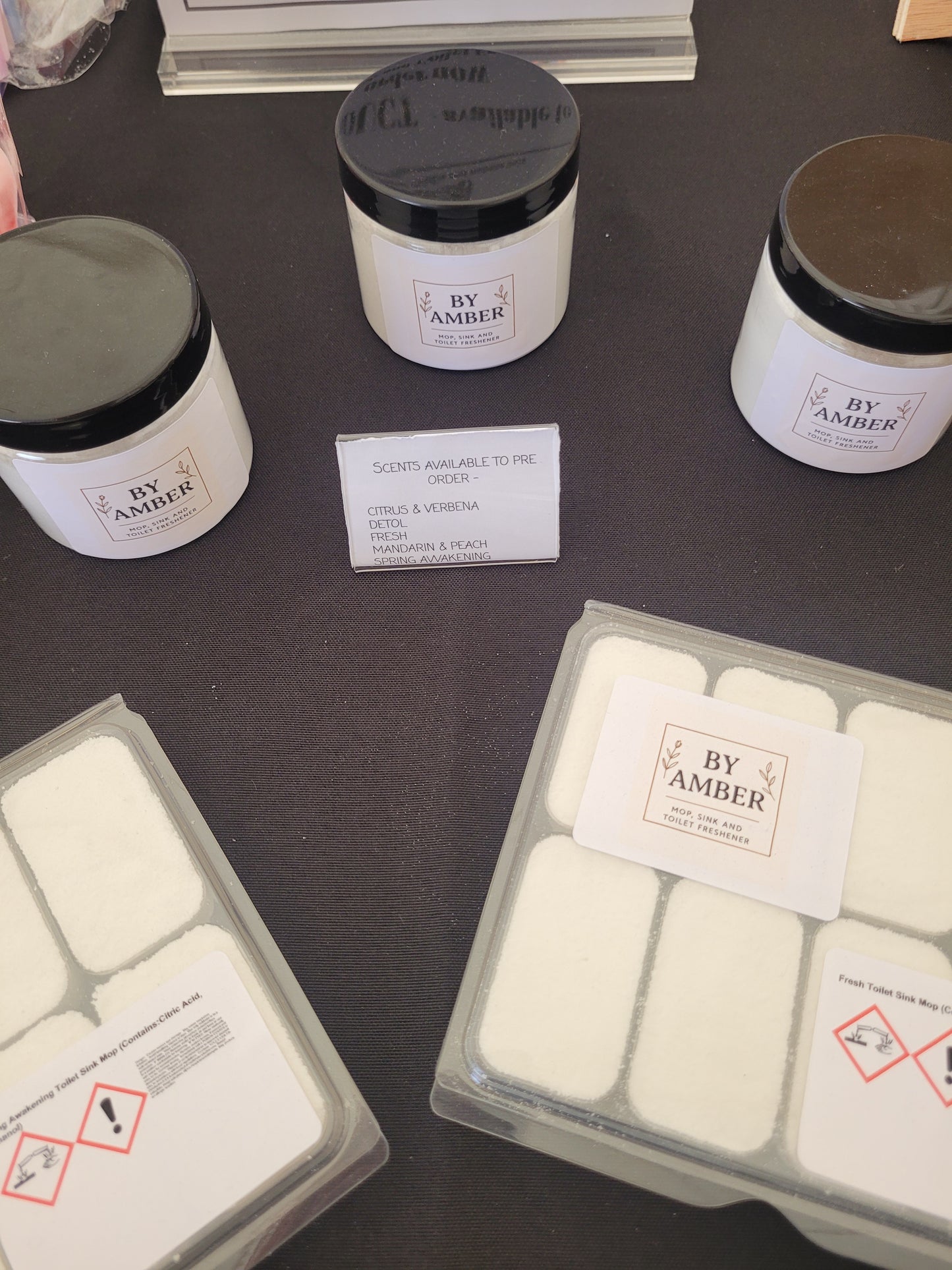 Mop, Sink and Toilet Freshener Powder