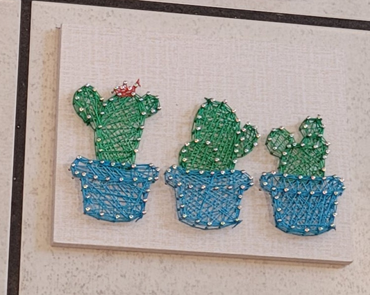 Cactus String Art